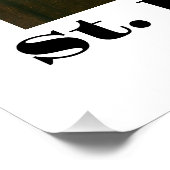 St. Padre Pio Poster (Ecke)