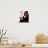 ST PADRE PIO POSTER (Küche)