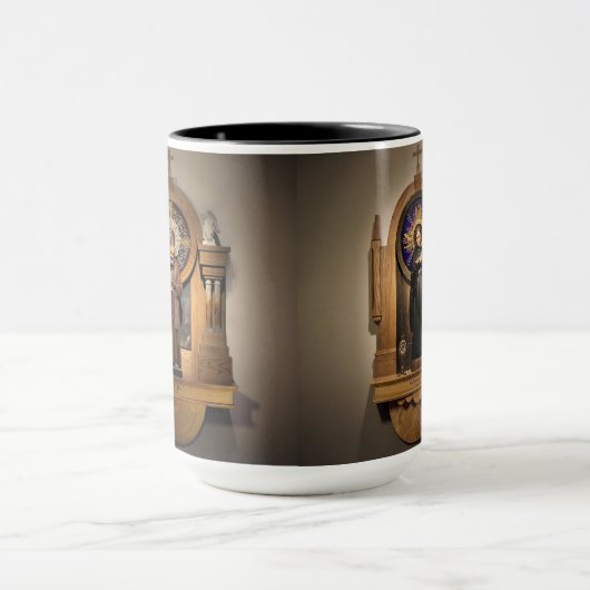 St. Padre Pio u. St.Gemma Galgani Schreine Tasse (Zentrum)