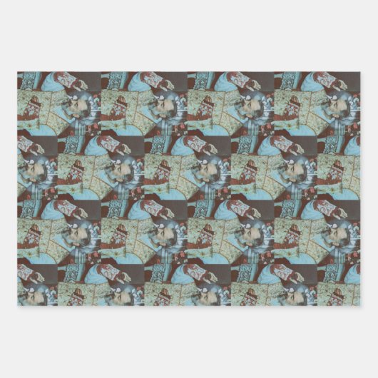 St. Padre Pio von Pietrelcina Der seraphische Prie Geschenkpapier Set (Vorderseite)