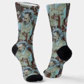 St. Padre Pio von Pietrelcina Der Seraphische Prie Socken (Gewinkelt)