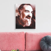 St. Padre Pio von Pietrelcina, Leinwanddruck (Insitu (Wohnzimmer))