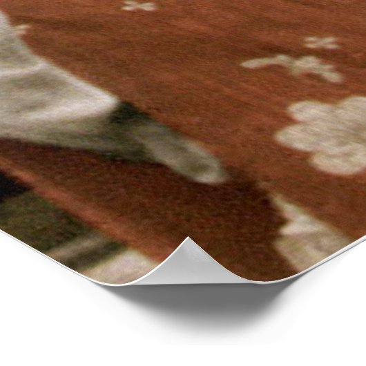 St.Padre Pio's Blessing. Poster (Ecke)