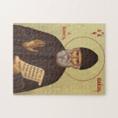 St. Paisios of Mount Athos Orthodox Christliches S Puzzle (Horizontal)