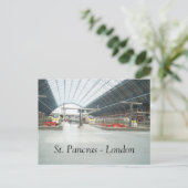St Pancras - London - Postkarte (Stehend Vorderseite)