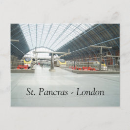 St Pancras - London - Postkarte
