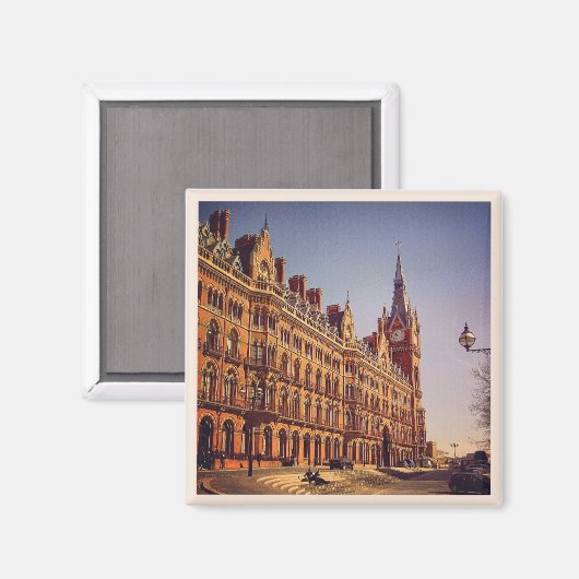 St Pancras Magnet (Vorderseite/Rückseite)