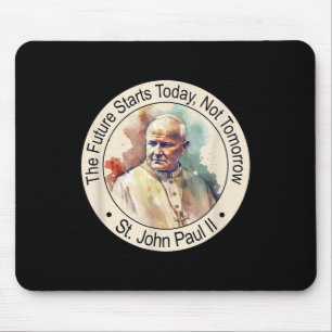 St. Papst Johannes Paul Ii Berühmte katholische He Mousepad