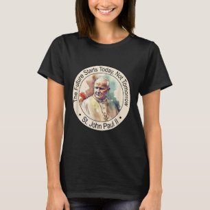 St. Papst Johannes Paul Ii Berühmte katholische He T-Shirt