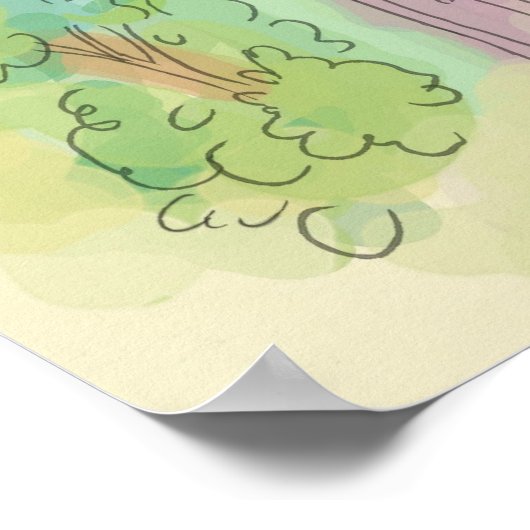 st-paris-Poster Poster (Ecke)