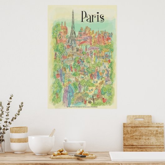 st-paris-Poster Poster (Küche)