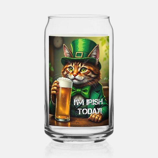 St. Pat Cat Dosenglas (Vorderseite)