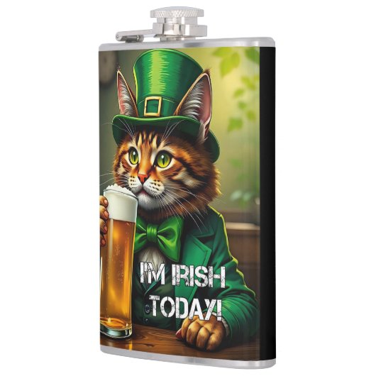 St. Pat Cat Flachmann (Links)