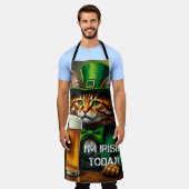 St. Pat Cat Schürze (Getragen)