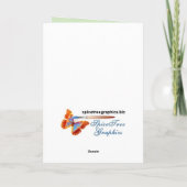 St. Pat Green Man Einladung oder Gruß (Rückseite)