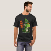 St Pat Rex Day Happy St Patricks Day Rex Leprechau T-Shirt (Vorne ganz)