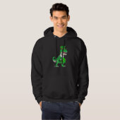 St Pat Rex Day Patrick Day Irish Rex Dinosaur Boy Hoodie (Vorne ganz)