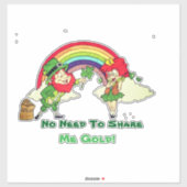 St Patick Sticker (Blatt)