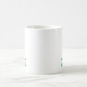 St Patrick#39;s Day Saint Hat tricks Irish Flag Fu Kaffeetasse (Mittel)