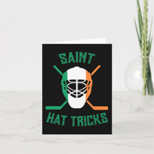 St Patrick#39;s Day Saint Hat tricks Irish Flag Fu Karte
