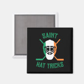 St Patrick#39;s Day Saint Hat tricks Irish Flag Fu Magnet (Vorderseite/Rückseite)