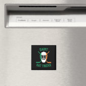 St Patrick#39;s Day Saint Hat tricks Irish Flag Fu Magnet (In Situ (Geschirrspüler))