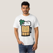 St Patrick Bier (kundengerecht) T-Shirt (Vorne ganz)