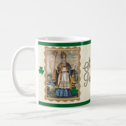 St Patrick, Bischof von Irland Kaffeetasse (Links)
