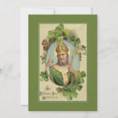St. Patrick Bishop Kleeblatts Irish Gebet (Vorderseite)