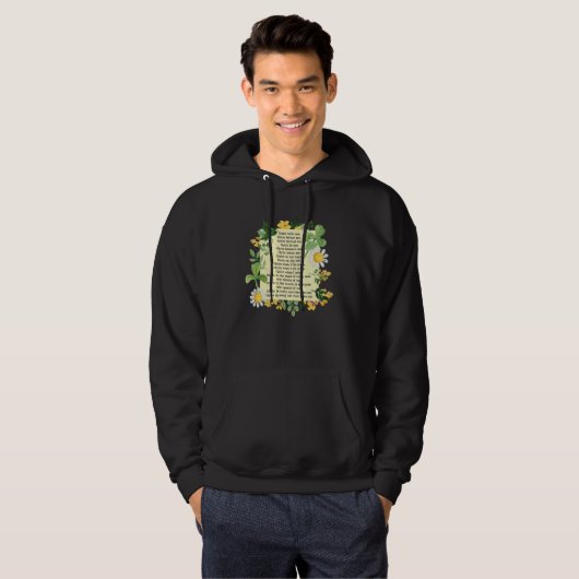 St Patrick Breastplate Prayer Patrick's Day Cathol Hoodie (Vorne ganz)