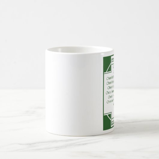 St Patrick Brustplatte Kaffeetasse (Mittel)