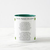 St Patrick Brustplatten-Tasse Tasse (Zentrum)