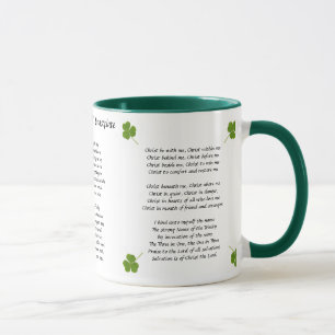 St Patrick Brustplatten-Tasse Tasse