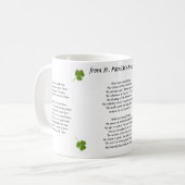 St Patrick Brustplatten-Tasse Tasse (Vorderseite Links)