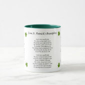 St Patrick Brustplatten-Tasse Tasse (Zentrum)