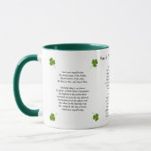 St Patrick Brustplatten-Tasse Tasse (Links)