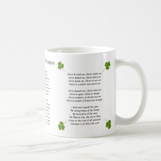 St Patrick Brustplatten-Tasse Tasse (Rechts)