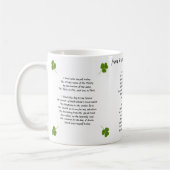 St Patrick Brustplatten-Tasse Tasse (Links)