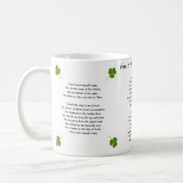 St Patrick Brustplatten-Tasse Tasse