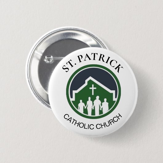 ST. PATRICK BUTTON (Vorne & Hinten)