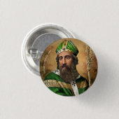 St. Patrick Button Pin (Vorne & Hinten)