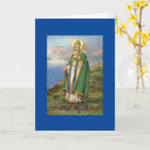 St. Patrick Card Karte (Gelbe Blume)