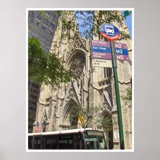 St. Patrick Church Poster (Vorne)