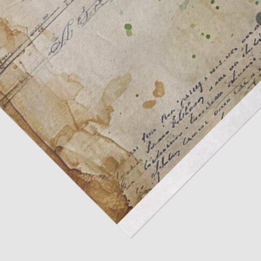 St. Patrick Coffee Gaelic Green Fusion Seidenpapier (Ausschnitt)