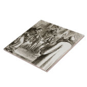 St Patrick, das bei Tara, 'von der Trias THU Fliese (Seite)