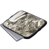 St Patrick, das bei Tara, 'von der Trias THU Laptopschutzhülle (Vorne Knopf)