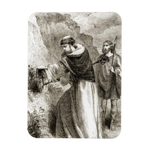 St Patrick, das Connals Schild mit dem Kreuz Magnet