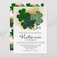St Patrick Day Birthday Party