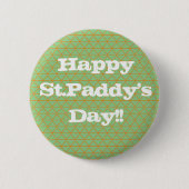 St.Patrick' Day Button (Vorderseite)
