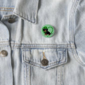 St. Patrick Day Dackel Cartoon 3 Button (Beispiel)
